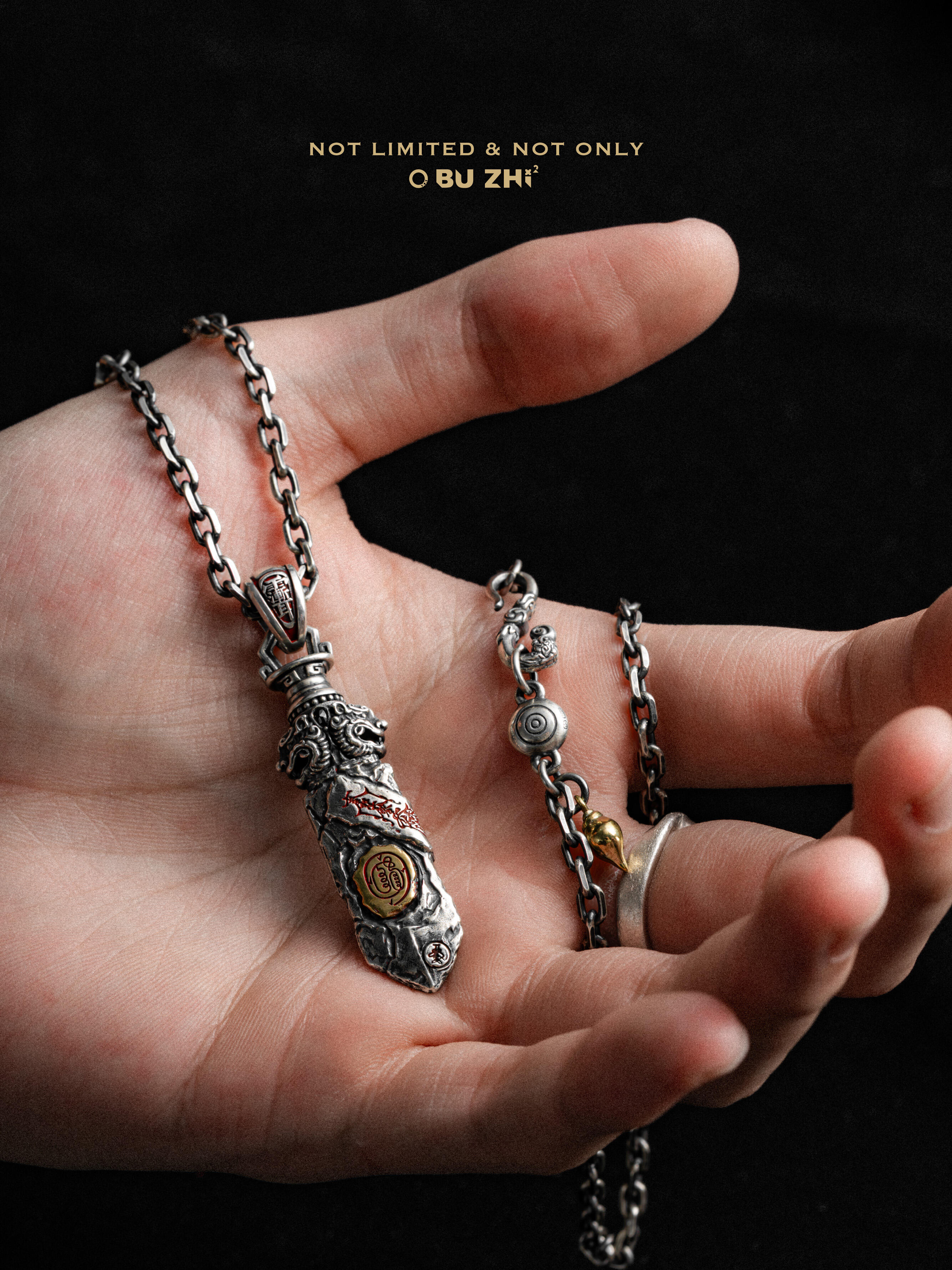 Taoist Talisman Sword Pendant
